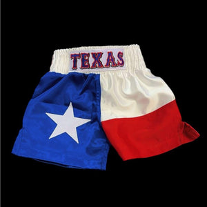 TEXAS FLAG BOXING BABY TRUNKS