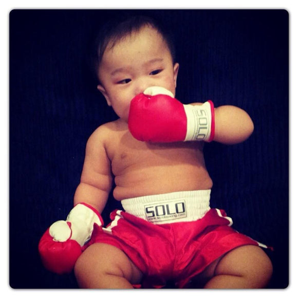 baby boxing gloves infant