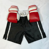 Wearable Baby Boxing Gloves & Boxing Trunk Combo