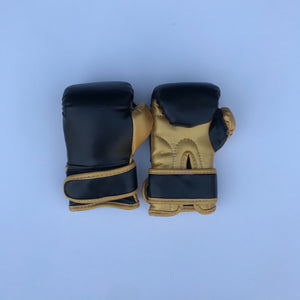 Black and Gold Baby Gloves