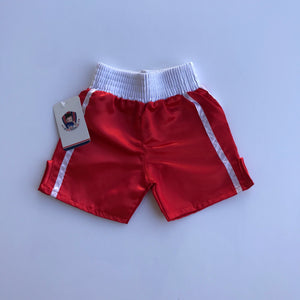 Red Baby Boxing Trunks